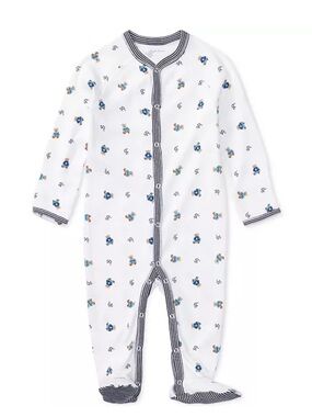 Polo Ralph Lauren Baby Boys Bear Cotton Footed Coverall